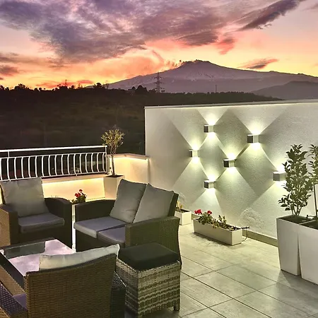 Luxury Penthouse Sea View With Terrace Apartment Giardini Naxos