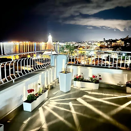 Luxury Penthouse Sea View With Terrace Apartment Giardini Naxos