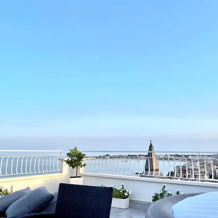 شقة Luxury Penthouse Sea View With Terrace جيارديني ناكسوس
