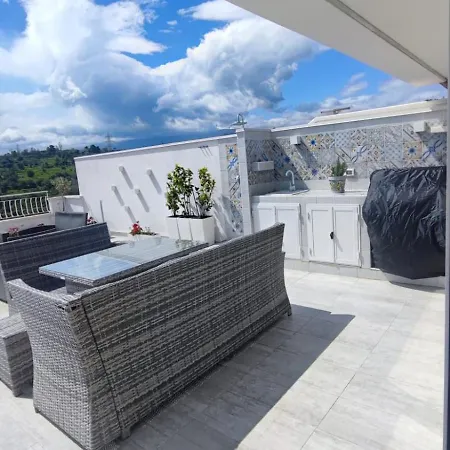 Luxury Penthouse Sea View With Terrace * 贾迪尼-纳克索斯