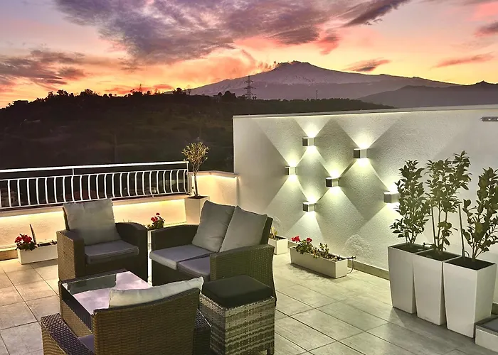 Luxury Penthouse Sea View With Terrace Apartment Giardini Naxos